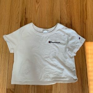 Champion crop top size medium